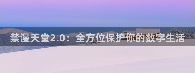 酷漫屋：禁漫天堂2.0：全方位保护你的数字生活