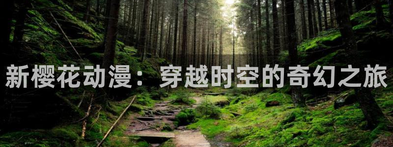 酷漫屋网官网入口：新樱花动漫：穿越时空的奇幻之旅