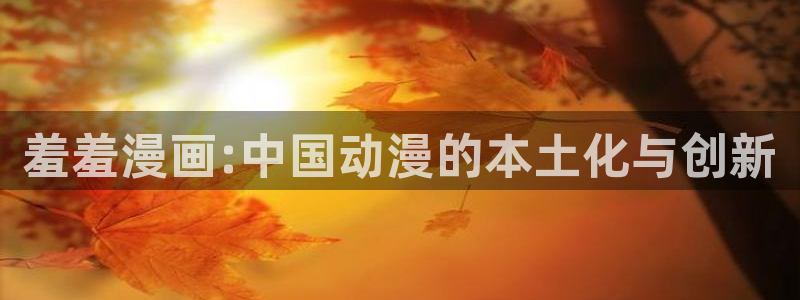 酷漫屋网官网入口：羞羞漫画:中国动漫的本土化与创新