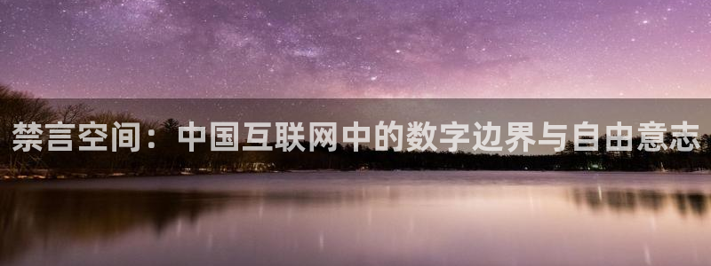 拷贝漫画 copymanager.ory网站：禁言空间：中国互联网中的数字边界与自由意志